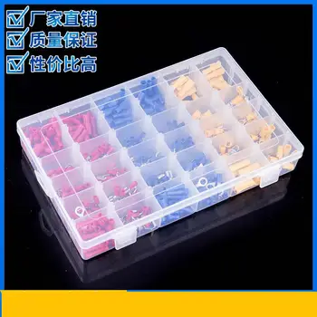 

480pcs Insulated Terminals Electrical Crimp Connector Butt Spade Ring Fork Set