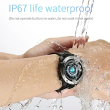 IP67 Водонепроницаемость в течение всего срока эксплуатации Смарт-часы информационные напоминания интеллигентая(ый) наручные часы Bluetooth умные часы монитор сердечного ритма для IOS и Android