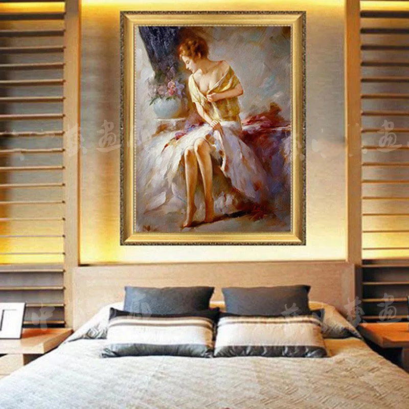 

Artist Handmade Naked Woman painting-naked-woman Sexy Female Lady Woman abstract Oil Painting On Canvas Beauty Home Decoration