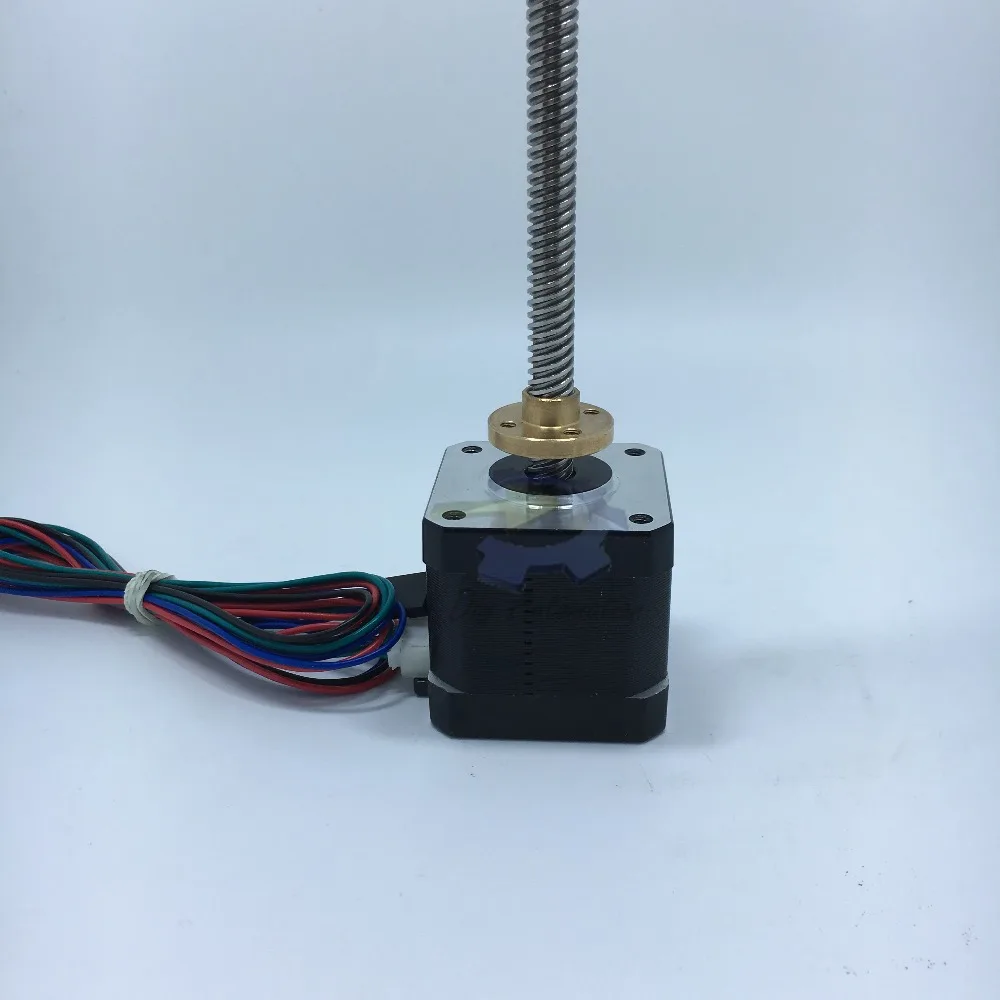 Бесплатная доставка 3D принтер Nema17 17HS4401 T8 * 8 L300MM винтовой стержень линейный