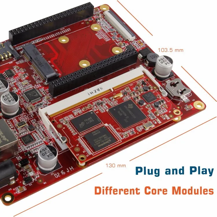 AM335x AM3352 AM3354 AM3358 SOM одноплатная компьютерная Встроенная плата Beaglebone черный поддерживается Linux/Debian/Angstrom/WinCE/QT