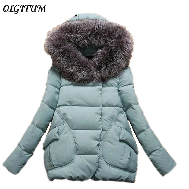 

Womens Winter Jackets And Coats Winter Jacket Women Long Fur Hooded Winter Coat Women Cotton Padded Jacket Parka Cloak HB0242