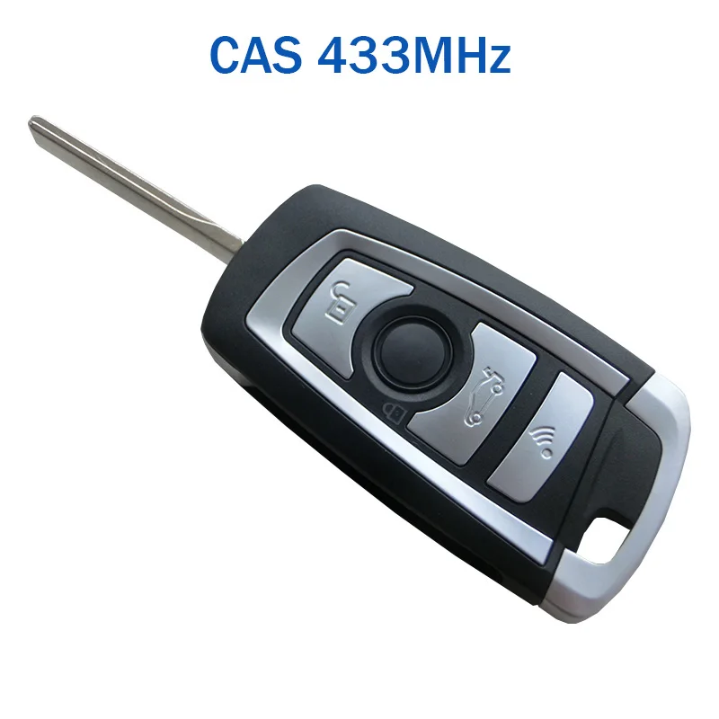 Ändern Klapp Fernschlüsselfob 433 MHz PCF7946 für BMW CAS2 System (HU92 Blade) E46 E39 E60 E38 E83 