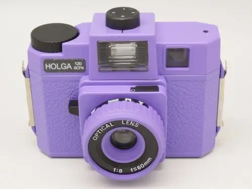 Holga 120 GCFN/GCFN с среднего формата пленочная камера фиолетовый Lomo Новый|Плёночные и