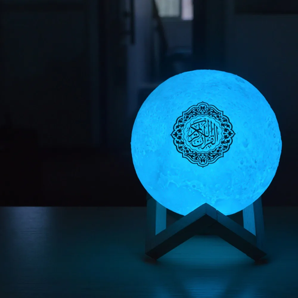 Quran bluetooth-колонки с цветным пультом дистанционного управления, маленький лунный свет, светодиодный ночник, лунный свет, беспроводной динами... Quran bluetooth-колонки с цветным пультом дистанционного управления, маленький лунный свет, светодиодный ночник, лунный свет, беспроводной динами...