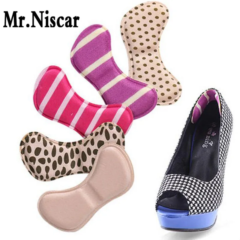 

10 Pair Adhesive Comfortable Antislip Heel Cushion Foot Care Shoe Pads Shoe Insoles Protector Sticker Pads