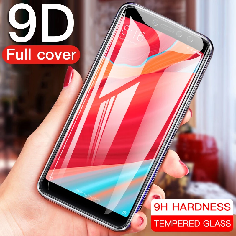 

5D Full Cover Tempered Glass For Xiaomi Redmi Note 7 6 Pro Redmi S2 4X 4A Screen Protector Film For Redmi Note 5A Glass