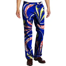 Personal tailor Men long Pants African Trousers fashion print cotton fabric design Dashiki Clothes Customized Africa Clothing