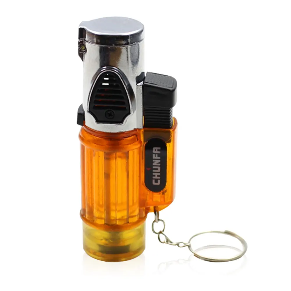 

Torch Jet Flame Fire Lighters BBQ Kitchen Tool Cigarette Lighter Random ABS Saft Luxurious Gift