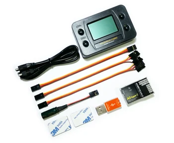 

Airplane fixed-wing 3D aircraft automatic balancing/One-button crane Rescue A3 SUPER II W/Programme Card
