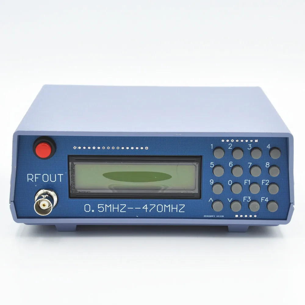 Хорошее качество RF генератор сигналов метр тестер Частотный диапазон 0,5 МГц-470 МГц для fm-радио рация/двухсторонняя радио отладочная