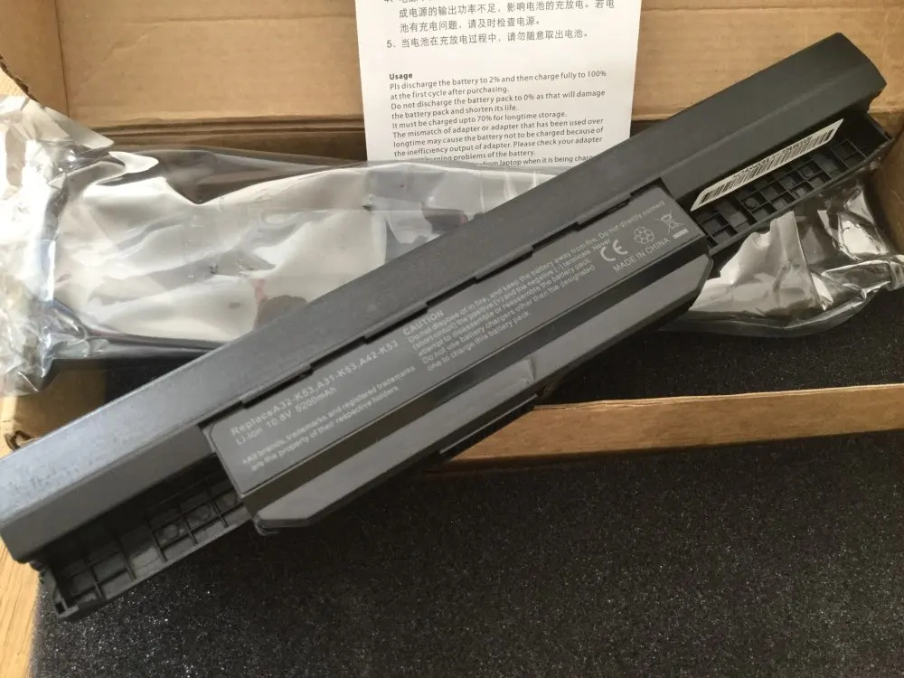 A32 K53 Аккумулятор для ноутбука ASUS K43 K43E K43J K43S K43SV K53E K53F K53J K53S K53SV A43 A53 bateria|laptop battery|battery