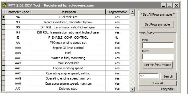 

MACK / RENAULT / UD DEVELOPER TOOL For PTT2.02\2.03\2.04 For volvo