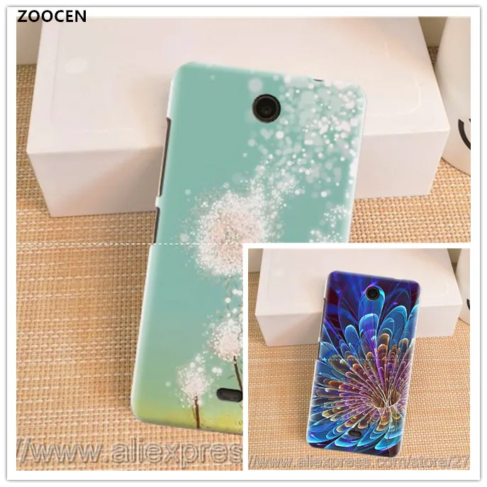 Новая мода окрашенные DIY прозрачный пластик чехол для Microsoft Lumia 430 Dual Дуа Чехол |
