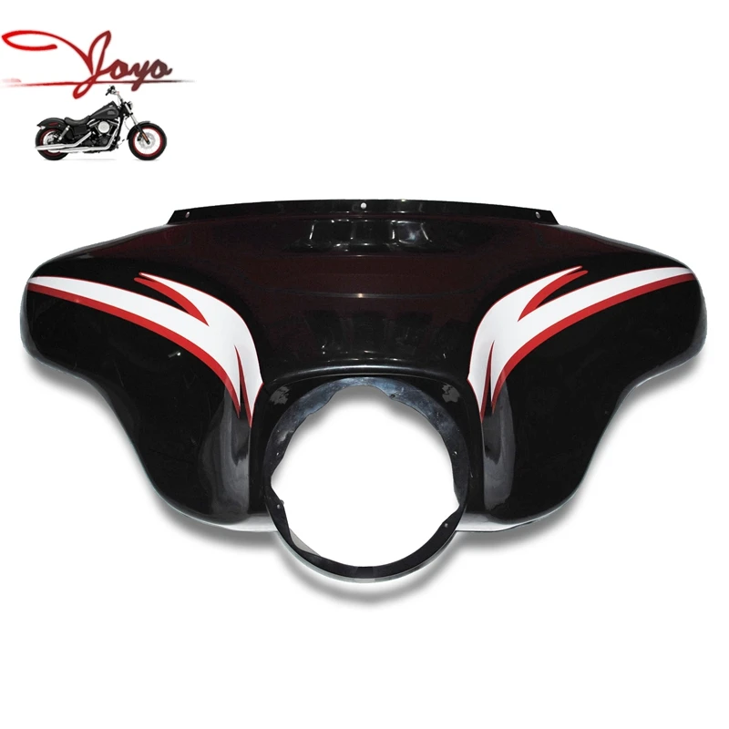 

Motorcycle Fairing Decals Sticker For Harley Touring FLHT/FLHX Electra Glide Street Glide Trike White With Red