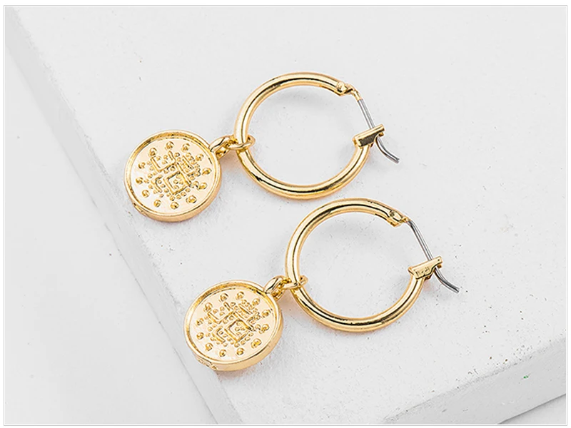 Coin Earrings (3)