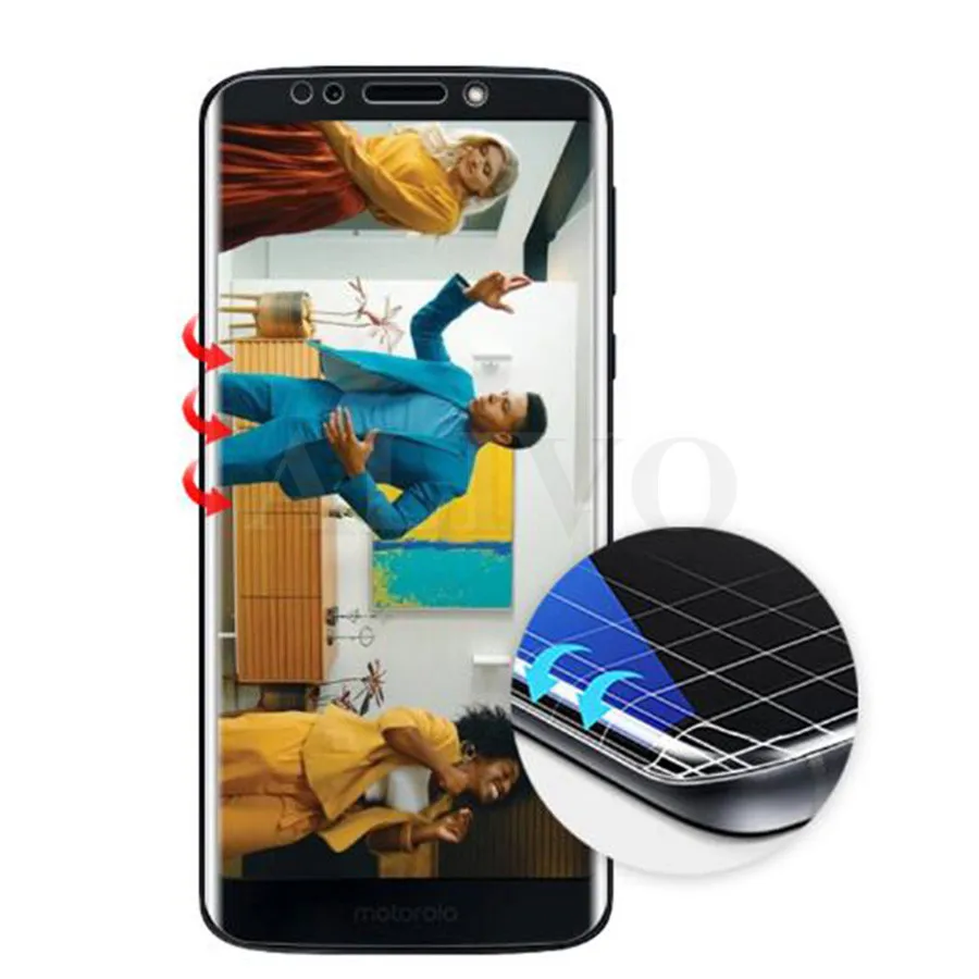 6D Мягкий ТПУ передний экран протектор для Motorola Moto G7 G6 G5s E5 Plus Гидрогелевая наклейка пленка для Moto One Vision Z2 Z3 Play