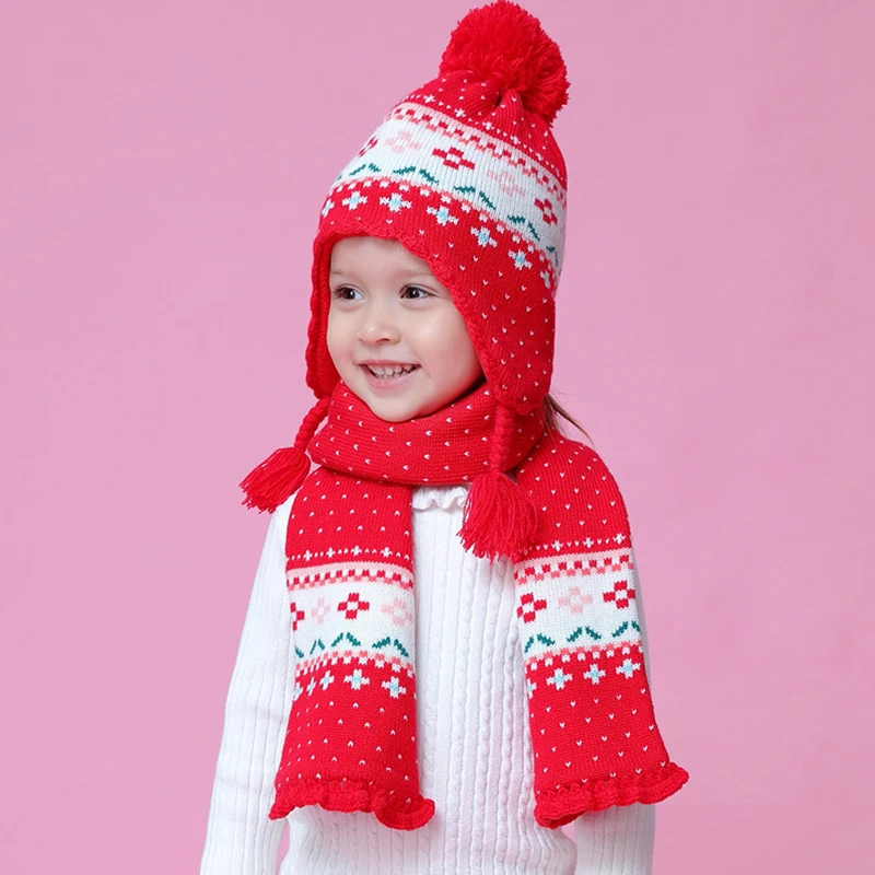 red cap toddler