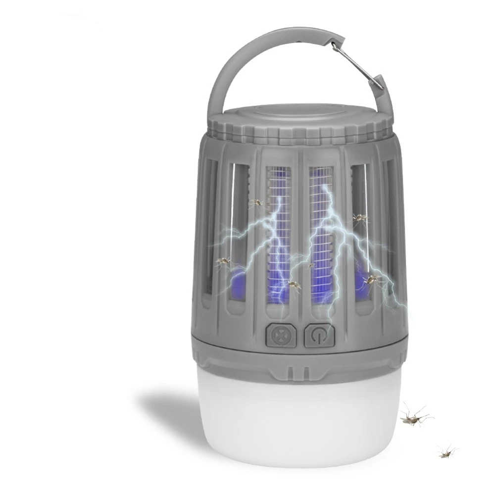 

Multifunctional USB Charging Mosquito Killer Lamp Mute LED Light Camping Lantern Bug Zapper Rechargeable Insect Zapper Tent LED
