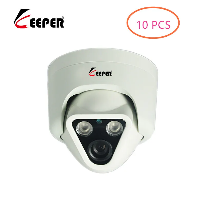 10 PCS 2.0MP 1080P Full HD Vandalproof Dome Camera Security Surveillance CCTV Night Version Metal Analog AHD | Безопасность и