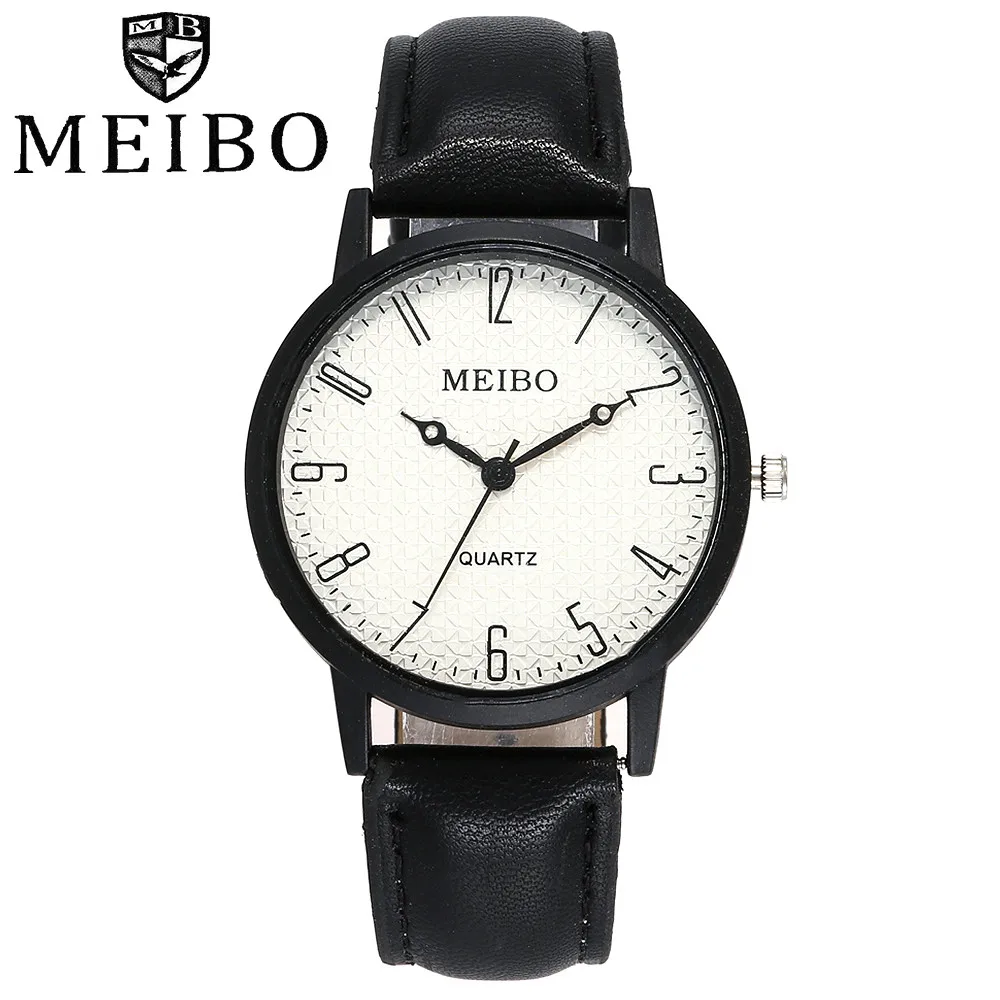 MEIBO Beautiful Fashion Simple belt watch ladies Watch Stylish Leather Belt Strap Analog Quartz Watch For 2018 Women Clock MEIBO Beautiful Fashion Simple belt watch ladies Watch Stylish Leather Belt Strap Analog Quartz Watch For 2018 Women Clock