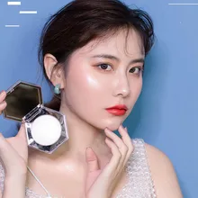 Сияющая контурирующая пудра хайлайтер видный боковой профиль осветляет кожу Контурирование YUF99