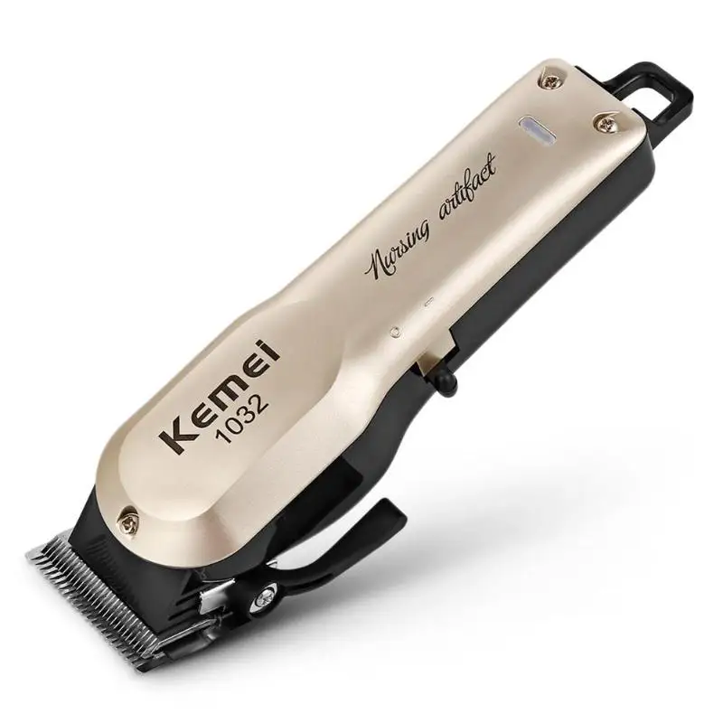 

Kemei KM-1032 Electric Cordless Hair Clipper Beard Trimmer Shaving Cutting Razor Machine with 4 Guide Combs