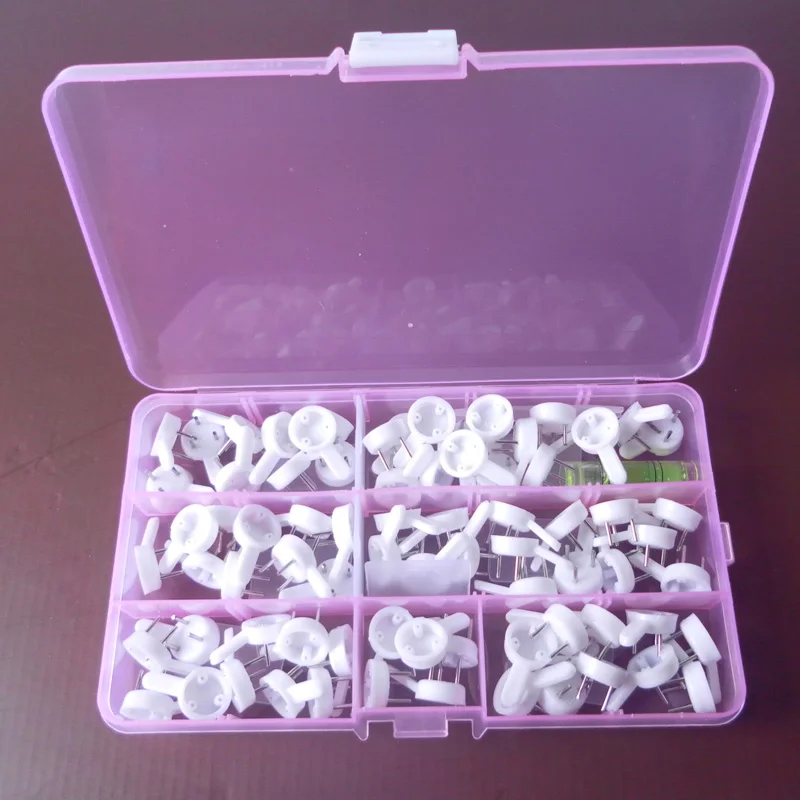 free shipping 75pc in 1 Invisible Hardwall Drywall Picture Hanging