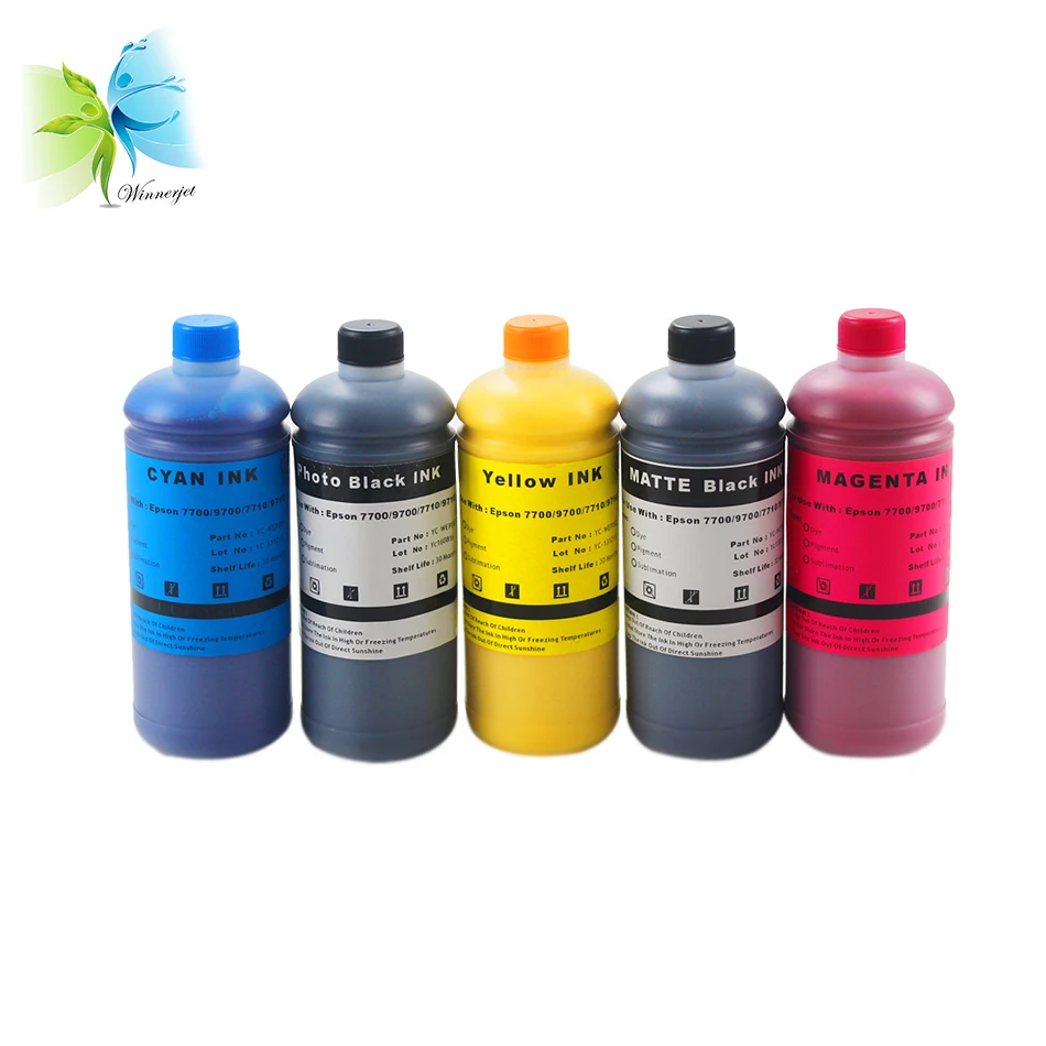 

WINNERJET 1000ml Dye Inks for Epson Stylus Pro 7700 9700 Inks Printer