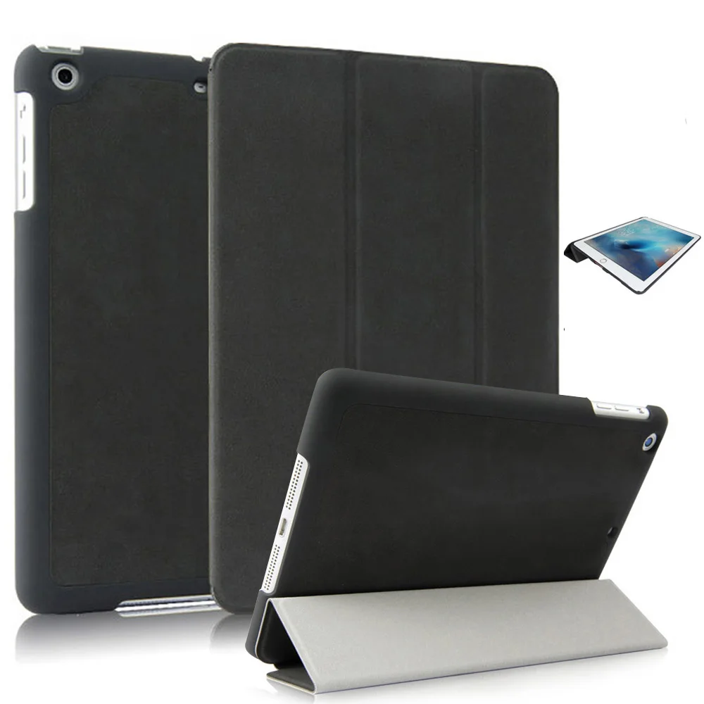 Case for Apple iPad Air 2 Air 1 Slim Matte Deer PU Leather Tablet Smart Cover Auto Sleep Wake for iPad 5 6 Flip Case Stand Skin  (12)