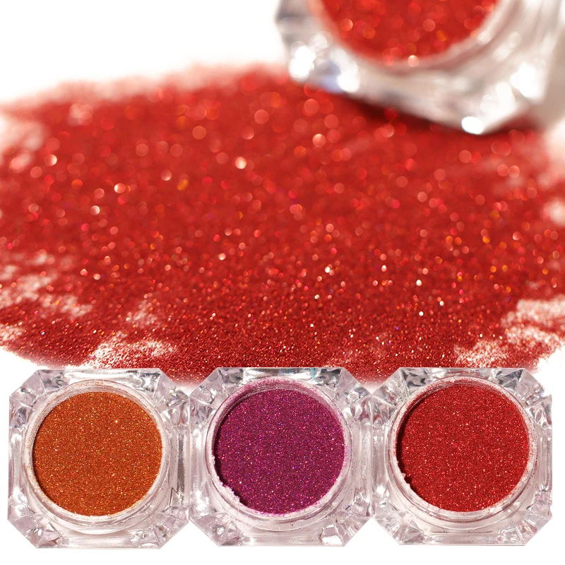 

1 Box 1.5g Holographic Laser Powder Nail Glitter Gorgeous Glitter Powders