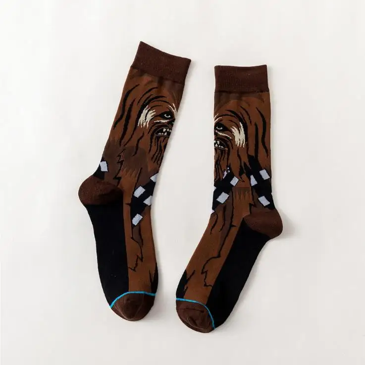 Чулки из фильма «Звездные войны», Мастер Йода R2-D2, носки для костюмированной вечеринки, носки для косплея, носки для мужчин и женщин, носки для весны, осени и зимы - Цвет: 09