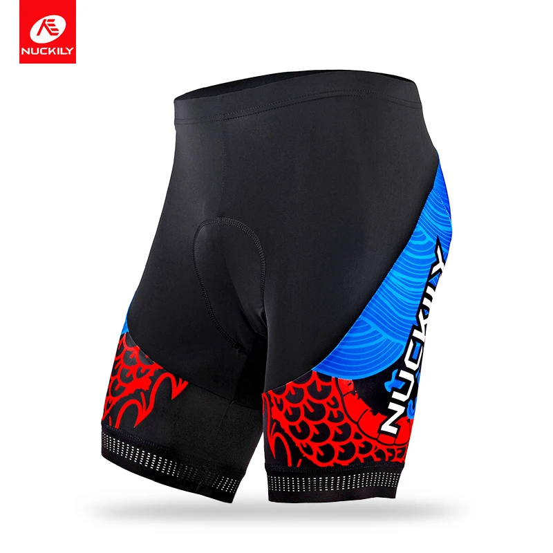 

Nuckily summer Men's Dragon Design Durable Cycling foam pad Short MB012
