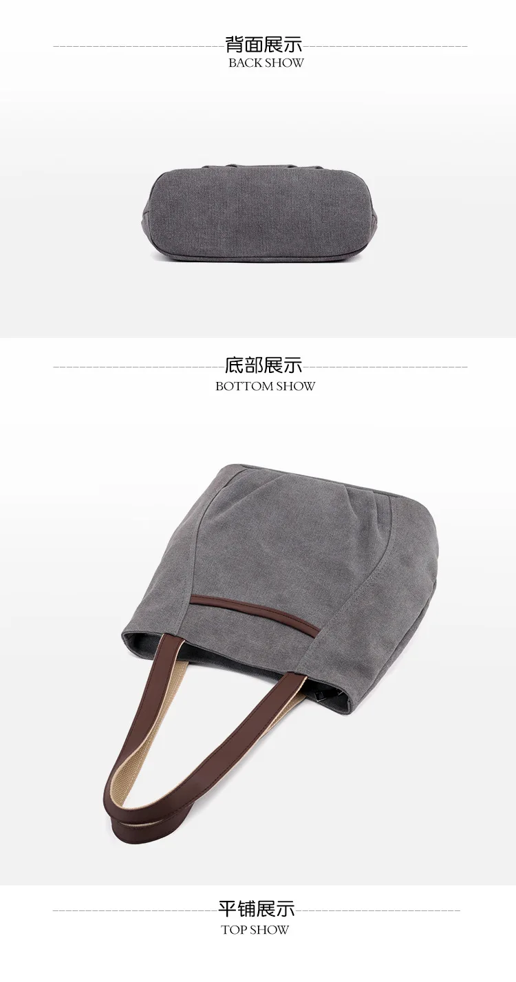 Kvky marca de alta qualidade lona bolsas