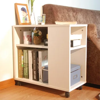 

Console Table Living Room Furniture Home Furniture wood side table end table basse minimalist desk bookcase rack 80*30*56.8CM