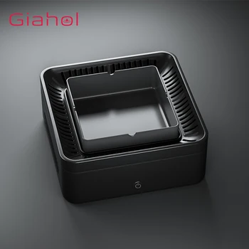 

Portable Ashtray Air Purifier Smoking Smell Anion Air Freshener Perfect Oxygen Bar Office Home Purifying Air Mephitis Absorption