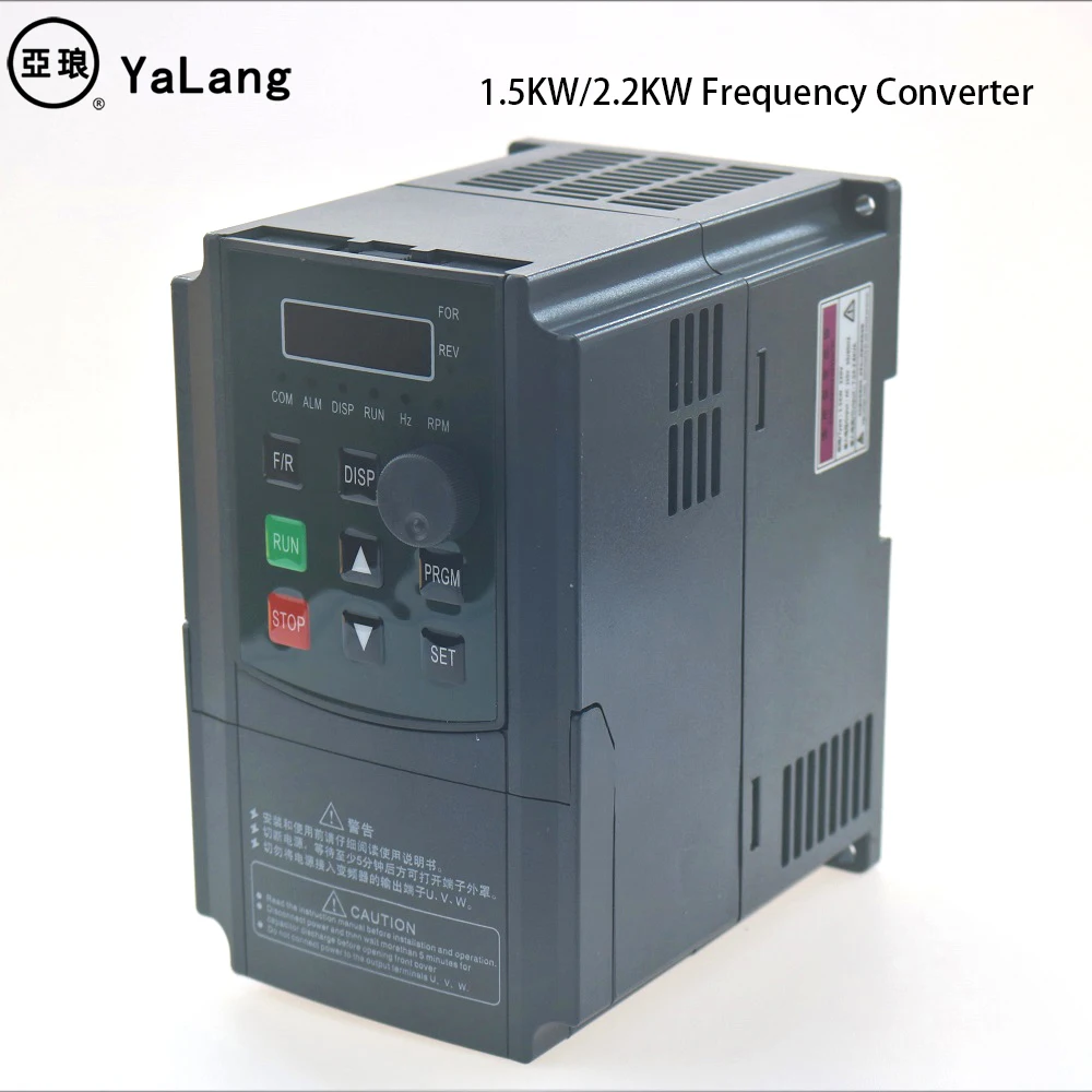 

110V Spindle Motor VFD 2.2kw vector Inveter Frequency Converter Variable Frequency Drive Spindle Motor Speed Control