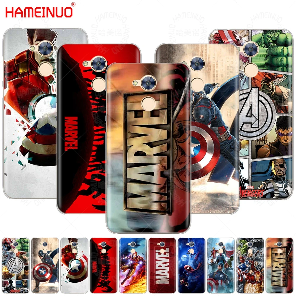 Чехол для телефона с супергероями Marvel для Huawei Honor 10 V10 4A 5A 6A 7A 6C 6X7X8 9 NOVA 2 2S PLUS LITE