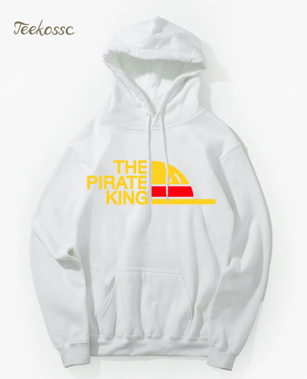 قطعة واحدة هوديي الرجال انمي ياباني هوديس رجل ملك القراصنة لوفي مقنعين البلوز الشتاء الخريف كنزة صوف الشباب