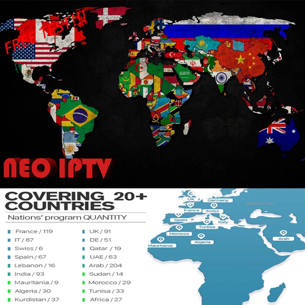 Выберите Iptv подписка Французский Итальянский Испанский Европа Португалия Албания Ex-yu-лак код Iptv