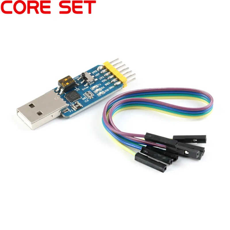 Многофункциональный модуль последовательного преобразования 6 в 1 USB CP2102 TTL RS232 RS485