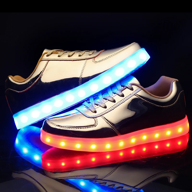 bright led shoes
