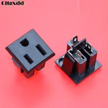 Cltgxdd 1 шт. SS-6B 3 pin американская розетка AC 15A 250 В AC Розетка, SS-6B вилка