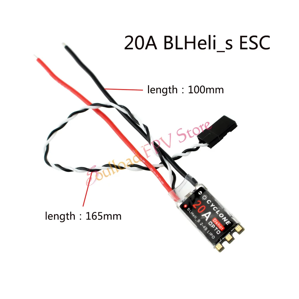 Новое поступление Cyclone 20A BLHeli_S ESC DSHOT 20A ESC BLHeli S контроллер скорости 2-4S для FPV Raing Drone Квадрокоптер 210 рама