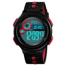 SKMEI Для мужчин компас спортивные часы цифровые спортивные часы Шагомер калорий пробег расстояние обратного отсчета метроном часы Reloj Hombre