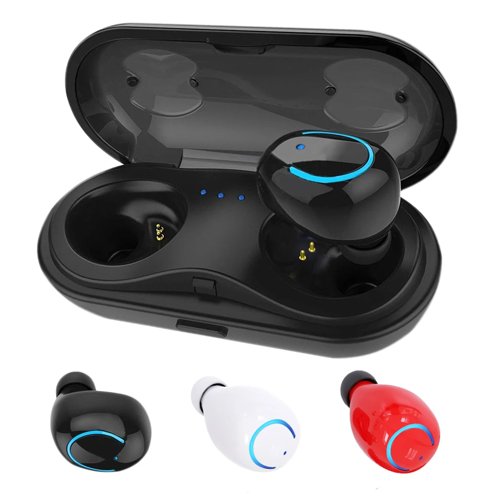 

Bluetooth Earphones True Wireless Earbuds Stereo Bluetooth Headphone Earphone with Mic Charging Case PK Xiaomi AirDots Pro i10