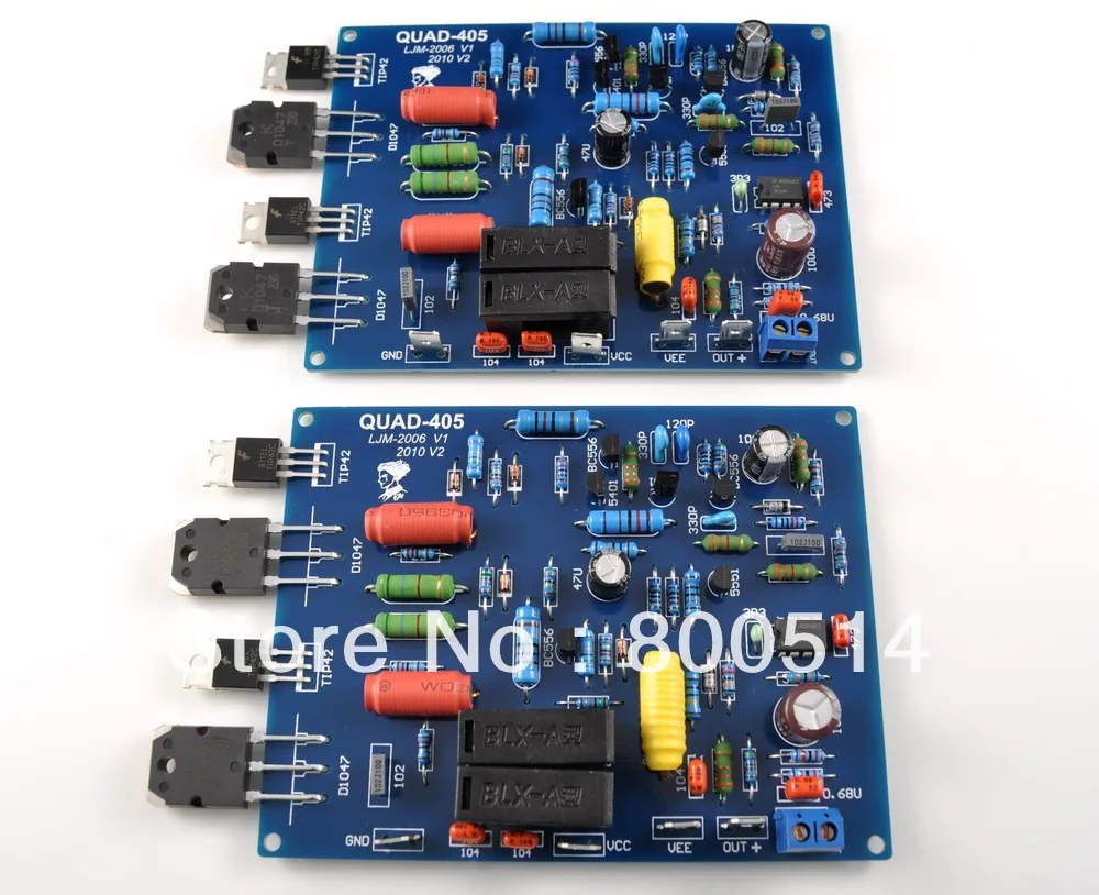 US $34.00 Assembled QUAD405 Audio Power Amplifier Board 120W120W Include 2 Channels