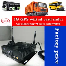 3 г mdvr gps Мобильный видеорегистратор Wi-Fi пульт дистанционного и позиционирования и системах видеонаблюдения грузовик/Автобус hd видеонаблюдение завод