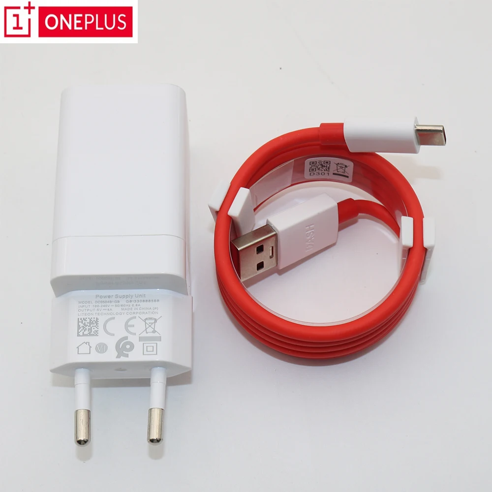 Original EU UK US ONEPLUS 6 Dash charger One plus 5T 5 3T 3 Smartphone