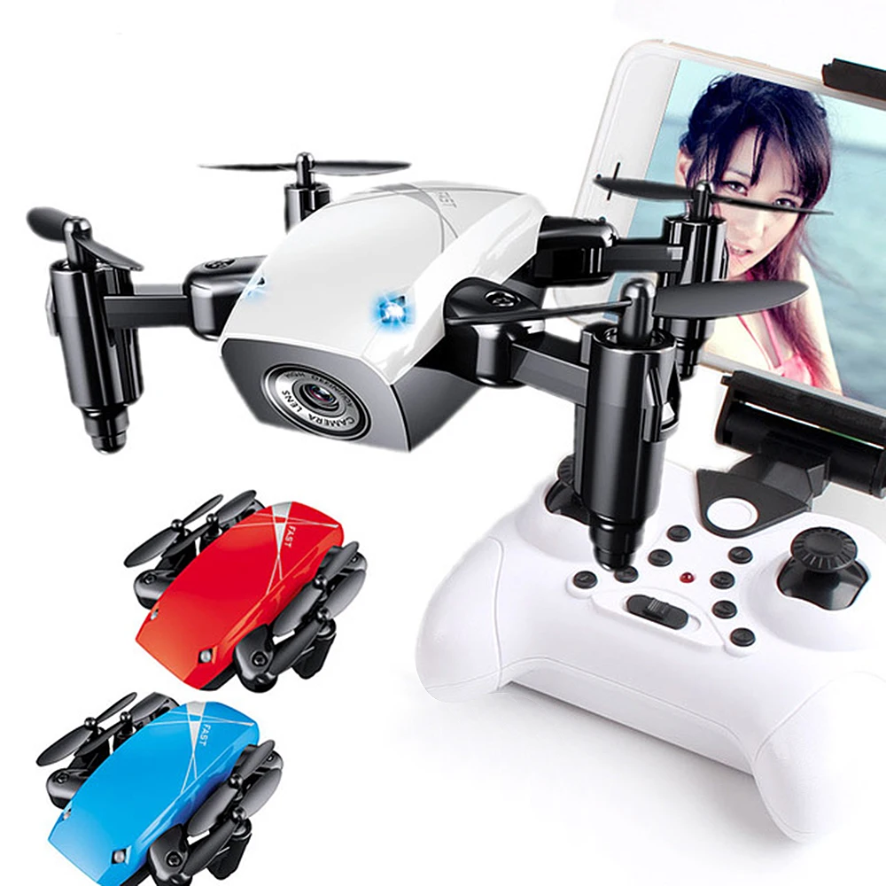

Mini RC Drone Quadrocopter Groothoek WIFI FPV HD Camera Set Hoge Zweven Auto Return RC Vliegtuig UAV UFO CF Modus